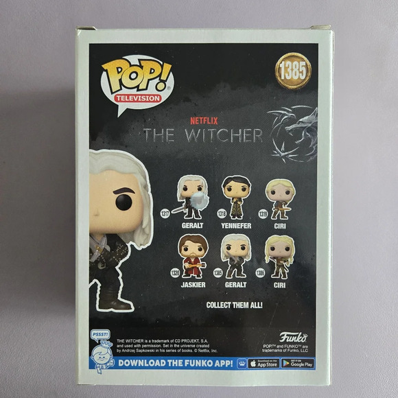 Funko - POP! Television: The Witcher - Geralt - Collectible New In Box - Picture 5 of 7